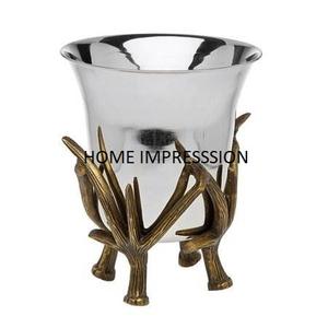 Cuenco de vidrio brillante, cuenco decorativo de lujo con ramas de Metal, cuenco decorativo para proveedores al por mayor, el precio más barato - Product Image 2