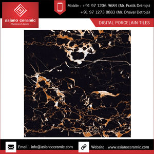 Liner Black Digital 600x600mm Baldosas de porcelana para vestíbulo del hotel - Product Image 4