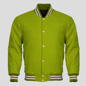 B.S. Blouson universitaire en cuir sur mesure pour homme, grande taille, en toile respirante et à séchage rapide, idéal pour l'hiver - Product Image 5