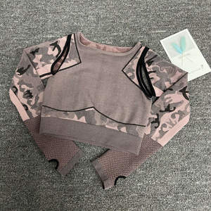 Traje de Yoga para mujer, Sujetador deportivo, chaleco, pantalones, mallas Push Up sin costuras, conjuntos de Fitness para gimnasio - Product Image 1