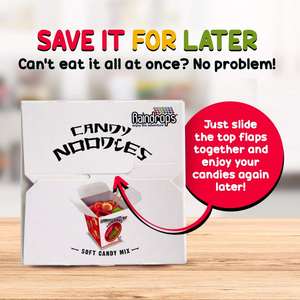 ขนมเยลลี่รูปเส้นก๋วยเตี๋ยวในกล่องแบบนำกลับบ้าน (แพ็ค 12 กล่อง) จัดส่งฟรีในประเทศ ขนมอเมริกัน - Product Image 5