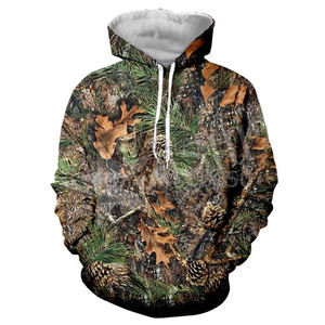 Wholesale Custom Made 3D Sublimation Pullover Hunting Hoodie <b>Tactical</b> Polo Shirt Sleeve Outdoor Use Wholesale Custom Made - Product Image 2