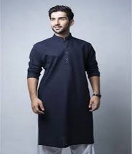 Belle Kurta traditionnelle ethnique en coton pour hommes vêtements de style indien et pakistanais pour adultes - Product Image 5