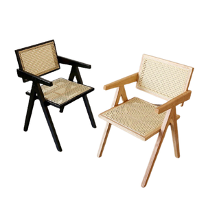 Silla de material natural sostenible, asiento disponible, para restaurante, comedor, excelente, resistente al agua - Product Image 6