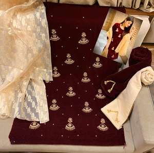 Combinaison de styliste pour femmes, costume personnalisé du pakistan et de l'indien, tenue populaire AJM - Product Image 2