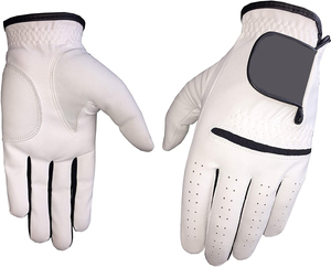 Gants de golf en cuir Cabretta pour la main gauche - Unisexe, couleur personnalisée - Product Image 1