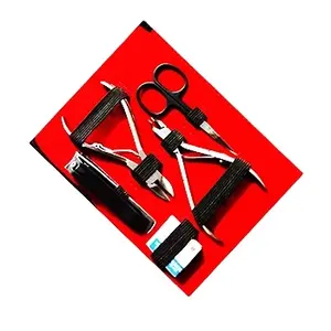 ASAP Ensemble de coupe-ongles en acier inoxydable durable pour ongles incarnés, personnalisable, outils de manucure, instruments de podologie, à mâchoires larges - Product Image 1