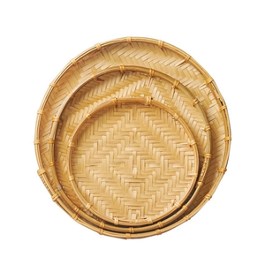 Cesta de bambú tradicional ecológica para limpieza de granos de Vietnam - Product Image 3