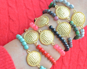 Ayatul Kursi for Bracelet Moselman Holy Quran Arabic Jewelry Muslim Mubarak Bead Bracelet <b>Islam</b> Bangle - Product Image 6