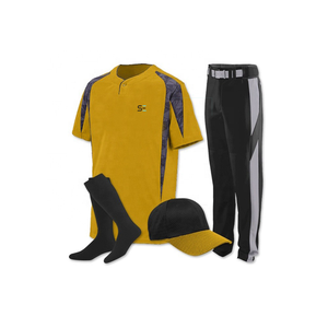 Customizable Breathable Plus Size Baseball Uniform Sets Sublimation Print Stitched Design 100% Polyester Quick Dry Custom Team - Product Image 2