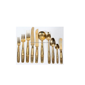NEUES EDELSTAHL BESTECK NEUES METALLLÖFFEL und GABEL HAND GEFERTIGTES BESTECK im GROSSHANDELS PREIS FLATWARE - Product Image 5