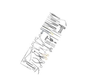 Ensemble d'instruments chirurgicaux neuro Source d'alimentation manuelle en acier inoxydable - Product Image 1