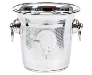 Customizable Stainless Steel Champagne Bucket with Handle for Wine and <b>Beer</b> Chilling Party Bar Utensils and Decor - Product Image 1