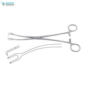 Skene Tenaculum คีม24ซม.,เครื่องมือนรีเวช - Product Image 6