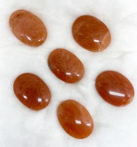 หินอเวนทูรีนสีส้มขัดเงาสำหรับการรักษาตัวเองกล้าหาญบรรเทาความวิตกกังวลทางสังคม - Product Image 2