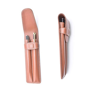 Genuine Leather <b>Pencil</b> <b>Bag</b>/ Leather <b>Pencil</b> <b>Case</b>/ Leather <b>Pencil</b> Pouches - Product Image 6