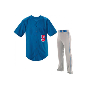 Conjunto de Jersey de béisbol de secado rápido de alta calidad diseño de impresión sublimada ropa deportiva Popular uniforme transpirable de talla grande estilo venta - Product Image 3