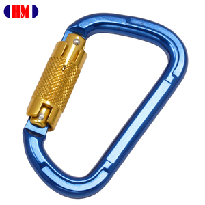 Twist Lock Aluminum Carabiner For Wild Sports with CE certificate - Product Image 1