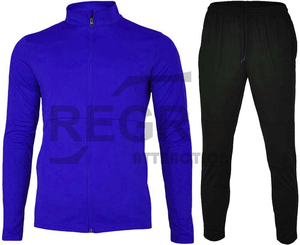 Wholesale OEM Fitted Sweatsuit Tracksuit Zipper Hoodies Jogging Men Jogger <b>Track</b> <b>Suit</b> - Product Image 4