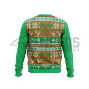 2020 unisexe personnalisé sublimé hiver sweat Anti-rétrécissement polaire Anti-rides écologique respirant 3D à motifs de noël - Product Image 2