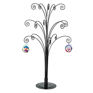 Ornamento de Navidad personalizado de Metal brillante, soporte de exhibición colgante, superventas y de alta calidad - Product Image 1