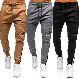Hommes Occasionnels Slim Fit Jogger Pantalon Cargo Taille Élastique Sport Gym Jogging Pantalon Meilleure Qualité Gym Mode Pantalons Décontractés Joggers - Product Image 2