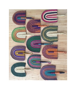 พัดลมหญ้าทะเลงานฝีมือ/พัดลมน่ารักสำหรับตกแต่งโรงแรม (จัสมิน: + 84 37 461 9429) - Product Image 2