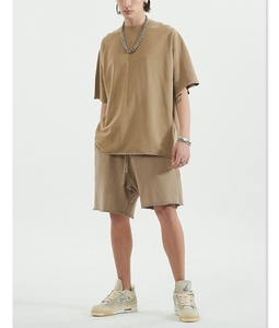 ชุดเสื้อยืดและกางเกงขาสั้น,ชุดเสื้อผ้าแฟชั่นทรงหลวมใส่ได้ทั้งชายและหญิง - Product Image 2