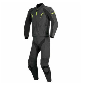 Combinaison de sport d'extérieur coupe-vent pour motocyclistes Veste pantalon imperméable en cuir pour motocyclistes - Product Image 5