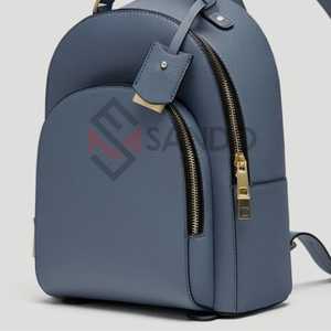 Mochila de mujer de alta calidad bolso impermeable de piel auténtica con logotipo personalizado mochila de piel sintética al por mayor - Product Image 1