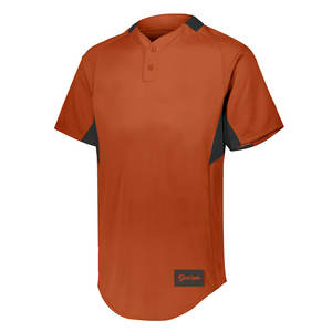 Maillot de baseball respirant à deux boutons pour hommes Offre Spéciale - Product Image 1