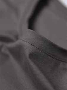 UNIQUE GYM WEAR <b>Men's</b> Blank Cotton T-Shirts-OEM Logo Options Custom Print Breathable Anti-Shrink Short Sleeve Casual 220g - Product Image 6