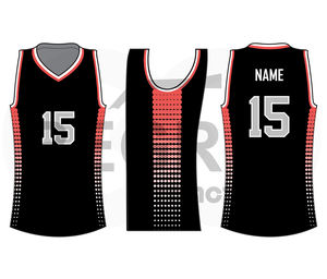 Uniforme de baloncesto personalizado al por mayor mejor calidad impresión por sublimación conjunto profesional transpirable de talla grande 100% poliéster - Product Image 5