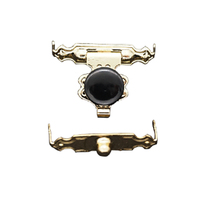 Boîte à cigares en métal en gros, fermoir 26x18,7 mm, épaisseur 0,5 mm, poli et plaqué pour bijoux/boîtes cadeaux