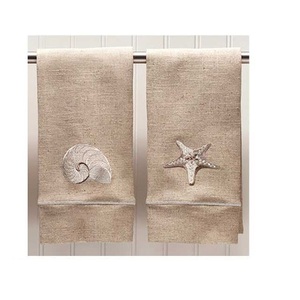 Certified Organic Cotton Woven Tea <b>Towels</b> Customized Color & Logo Home Use From India - Product Image 1