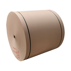 Rollo de papel Industrial para tubos de cartón, Material sin procesar de 450 GSM, color marrón, con núcleo, origen tailandesa - Product Image 1