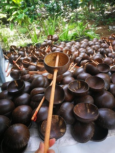 Juego de cuencos de coco natural, alta calidad - Product Image 5