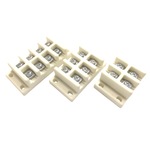 TC-6154C 15A 4 Way Ceramic <b>Terminal</b> Block - Product Image 1