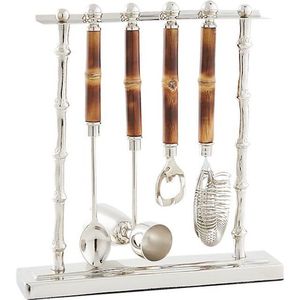 Juegos de herramientas de barra plateada de mejor diseño de alta calidad Juegos de barra Cuerno y mango de Born hechos en la India - Product Image 3