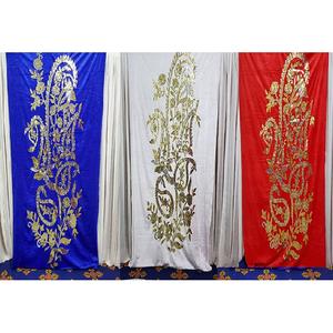 Boda Fondo decoración cortinas de boda telón de fondo cortinas decoración boda proveedor de decoración - Product Image 1