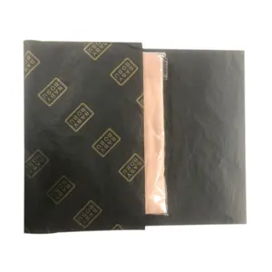 17 г 28 г Толщина подарочной ткани упаковка розовая черная Упаковка салфетки с вашим логотипом