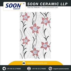 Carreaux muraux, nouveau design 200x300, céramique ordinaire, antidérapants, 10 mm d'épaisseur, design moderne, provenant d'un fournisseur indien - Product Image 4