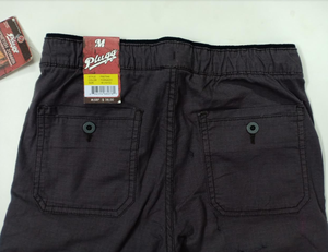 Vêtements d'usine du Bangladesh, surplus de marques, pantalons chino en sergé pour adolescents, coton décontracté, taille élastique, coupe droite, teint en pièce - Product Image 2