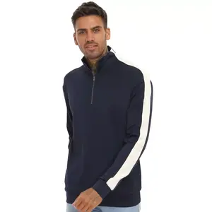 High Quality custom logo men's pullover sweatshirts 100% cotton