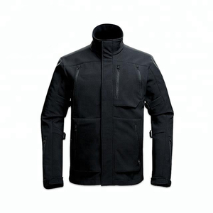 Veste de pluie softshell coupe-vent pour homme, de haute qualité, sur mesure, à capuche, motif camouflage, écologique, 100% polyester - Product Image 4