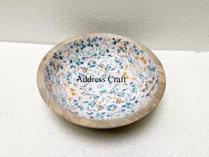 Cuenco para servir de forma redonda personalizado, ensaladera creativa para el hogar, Hotel, restaurante, vajilla, utensilios de cocina, cuenco para mezclar platos - Product Image 6