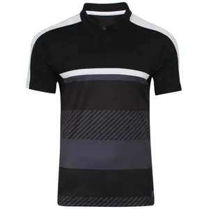 Polo gömlekler boş t-shirt erkekler % 100% pamuk rahat OEM hizmeti ekose desen konfeksiyon boyalı forması yetişkinler nefes örgü