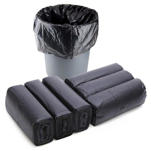 Vente en gros usine au Vietnam Sacs à gousset latéraux recyclables en PEHD 30-33 gallons scellés par étoile sur rouleau thermoscellés personnalisés par Hanpak - Product Image 2