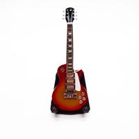 Petite guitare miniature de 4 pouces pour la décoration du tableau de bord de la voiture