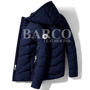 Veste gonflée de haute qualité pour hommes, offre spéciale, prix de gros, matière solide, pour l'hiver, personnalisation à la mode - Product Image 3